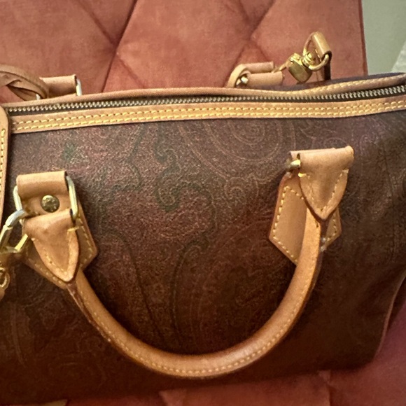 Etro Paisley Jacquard Boston Bag - Picture 15 of 16